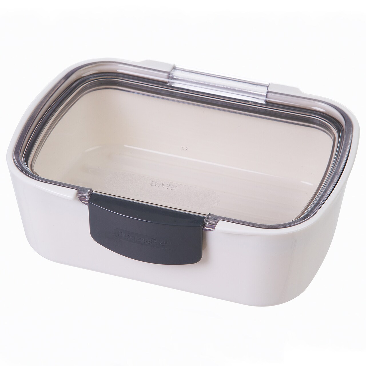 Progressive Prepworks Air Tight Mini Deli ProKeeper with Hinged Lid, White